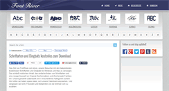 Desktop Screenshot of de.fontriver.com